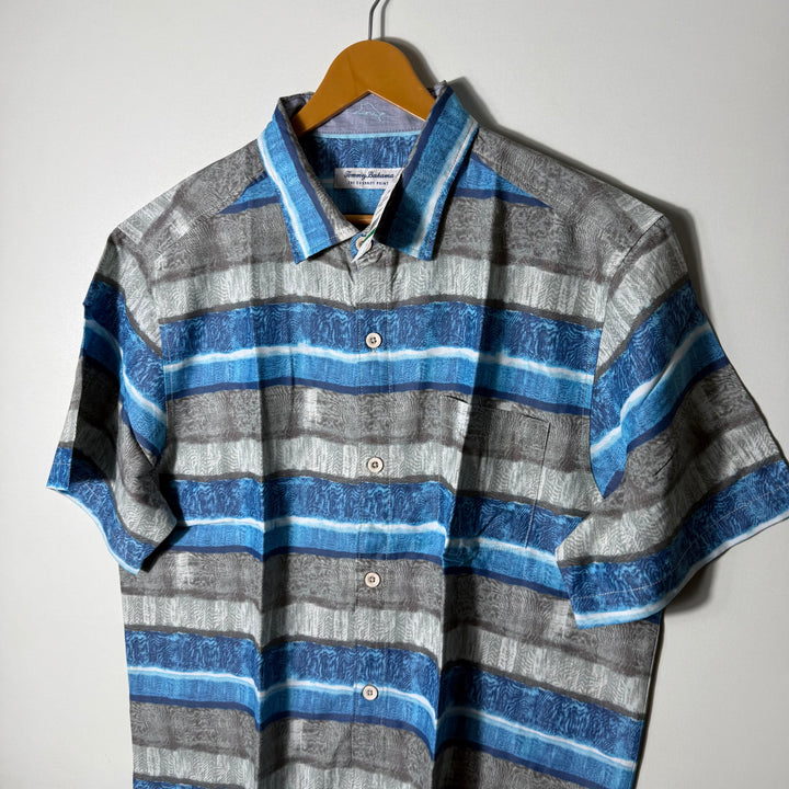 TOMMY BAHAMA HALF SLEEVES COTTON SHIRT BRAND NEW