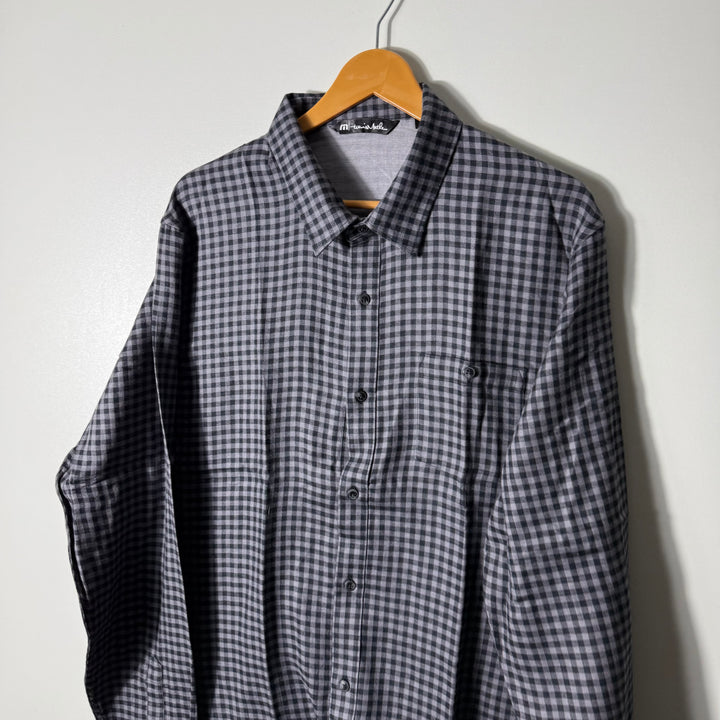 TRAVIS MATHEW FLANNEL COTTON CHECKERED SHIRT