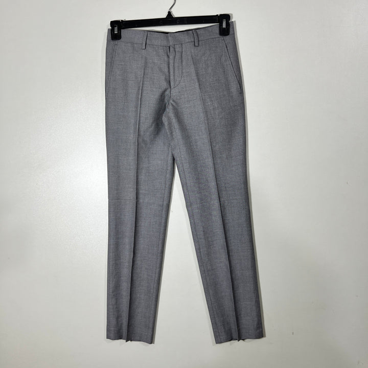 RIVER ISLAND STRAIGHT FIT TEXTUR DRESS PANT WITHOUT STRETCH