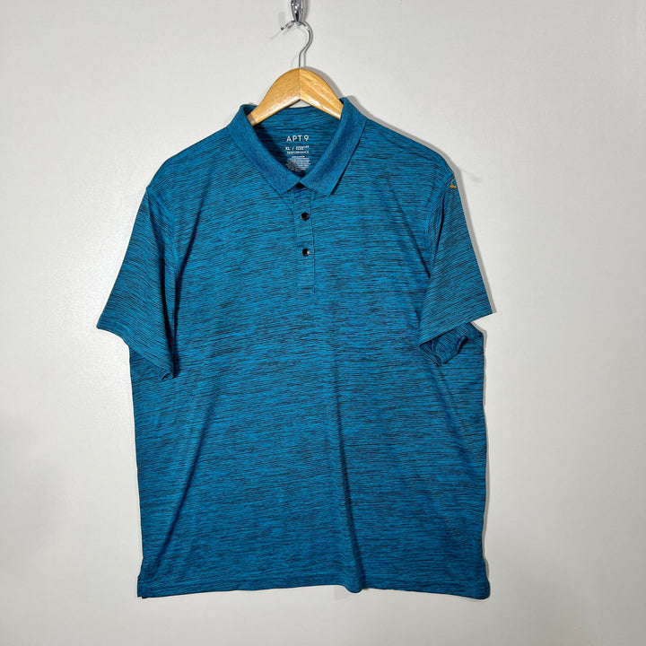 APT.9 PREMIER FLEX SPORT POLO TSHIRT