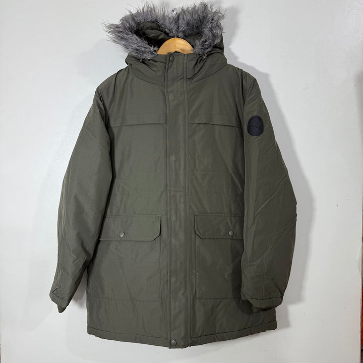 ALPHARE ONE LONG LENGHT PARKA JACKET WITH HOOD