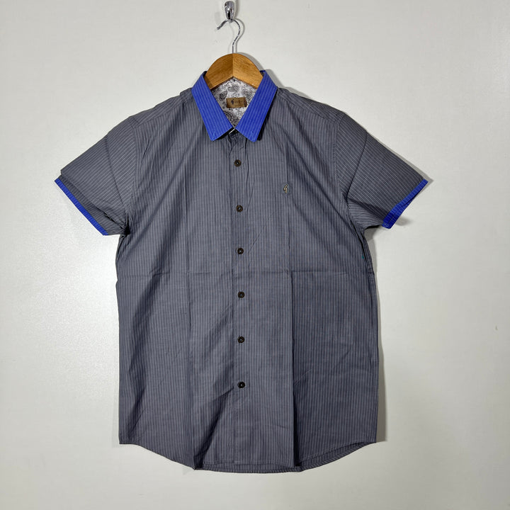 GABICCI BUTTON DOWN HALF SLEEVES SHIRT