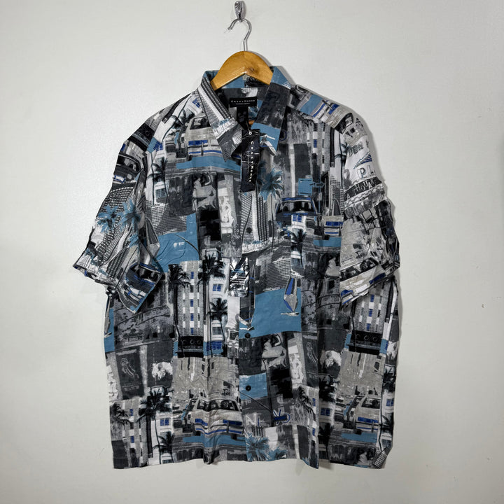 CRAZY HORSE HALF SLEEVES HAWAI SHIRT BRAND NEW