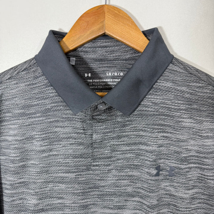 UNDER ARMOUR SPORT POLO TSHIRT GREY COLOUR