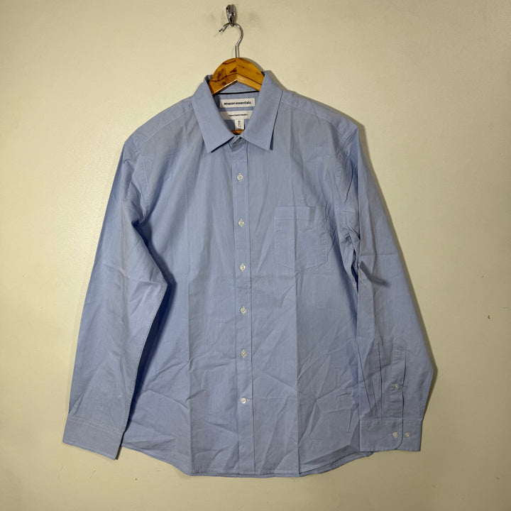 AMAZON ESSENTIALS REGULAR FIT COTTON SHIRT