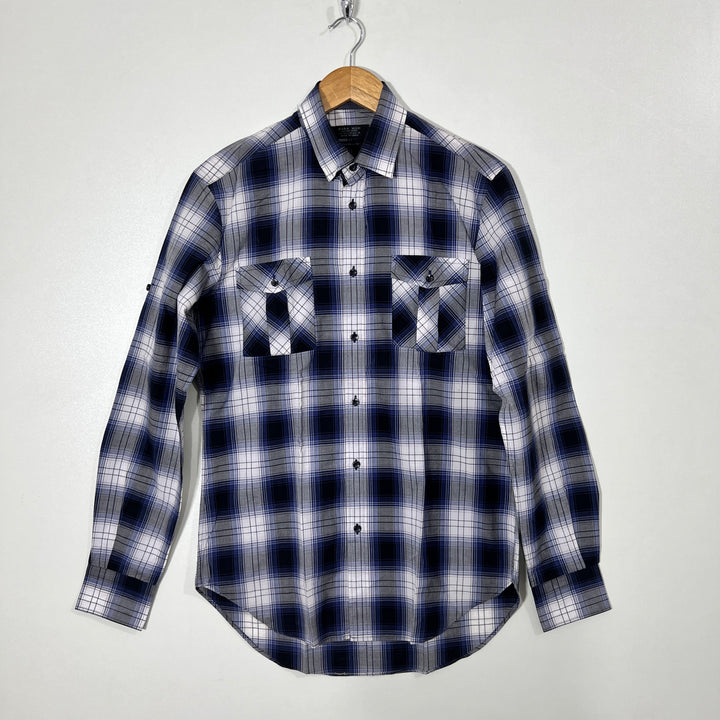 ZARA DOUBLE POCKETS CASUAL COTTON SHIRT