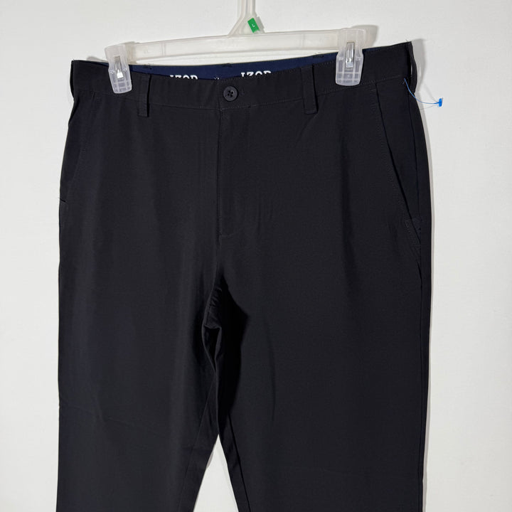 IZOD GOLF STRAIGHT FIT PERFORMANCE PANT WITH STRETCH BLACK COLOUR