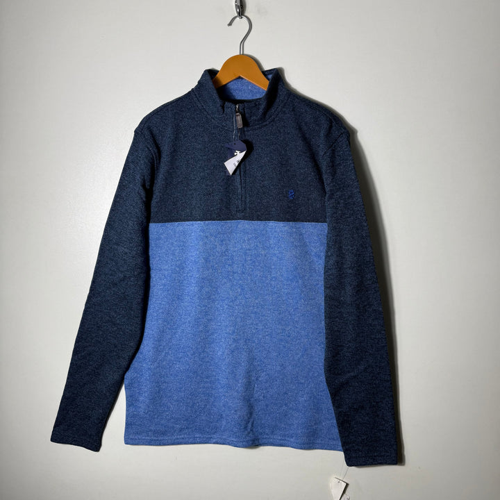 IZOD HALF ZIP FLEECE PULLOVER BRAND NEW