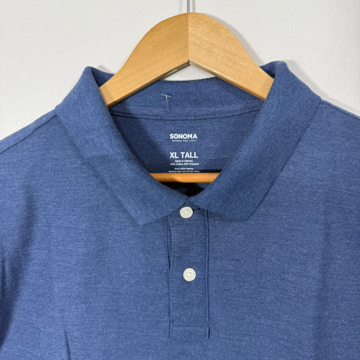 SONOMA COTTON POLO TSHIRT BLUE COLOUR