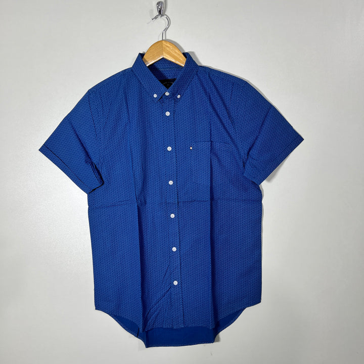 PHEMIUM APPAREL CO BUTTON DOWN HALF SLEEVES SHIRT