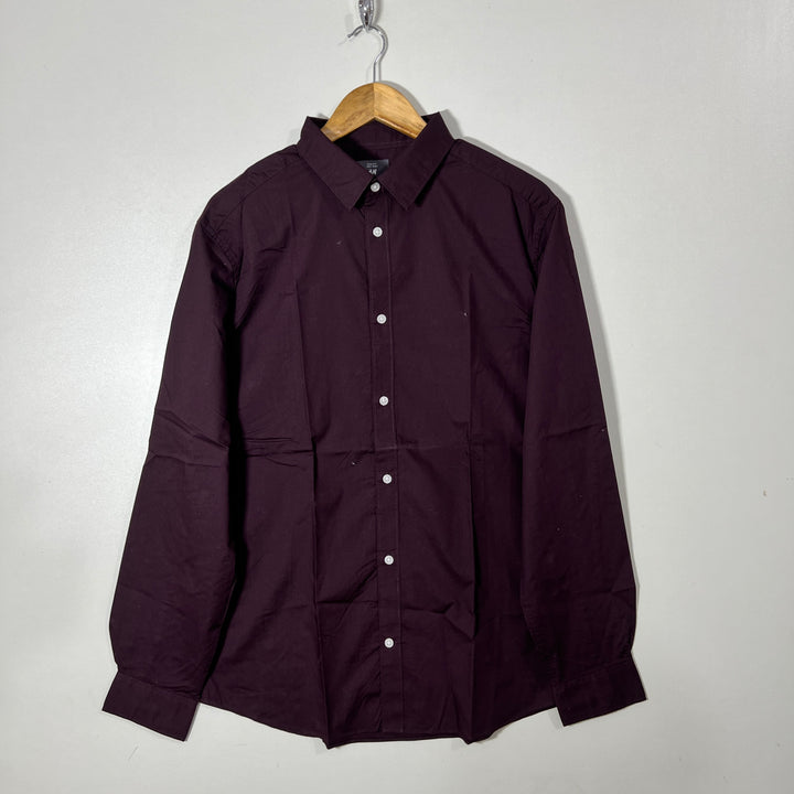 H&M SLIM FIT SEMI FORMAL COTTON SHIRT