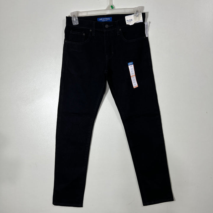 ARIZONA FLEX CO SKINNY FIT DENIM PANT BRAND NEW WITH STRETCH BLACK COLOUR