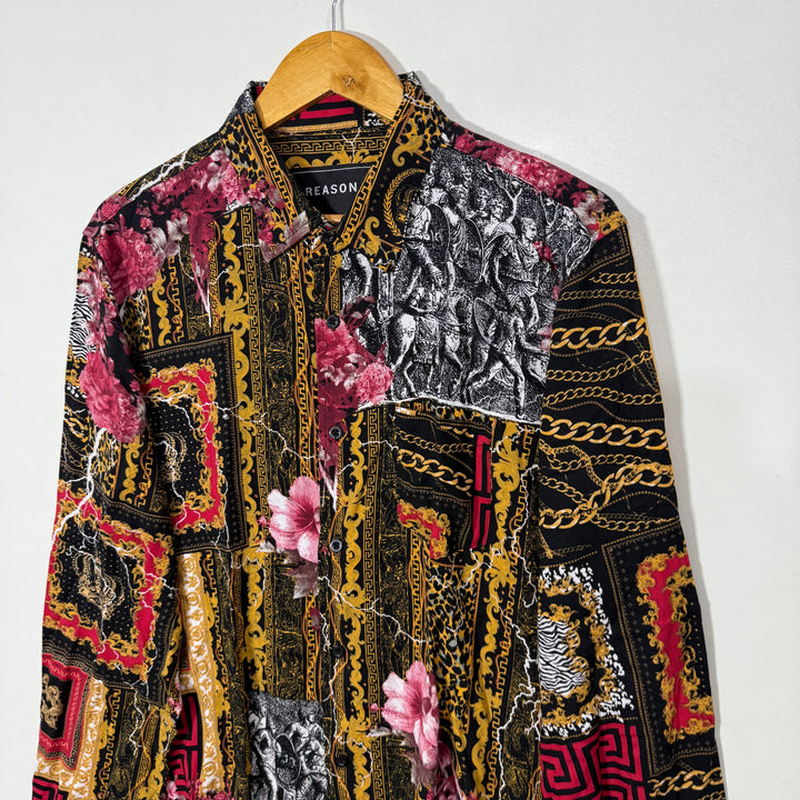 REASON PRINTED HAWAI SHIRT