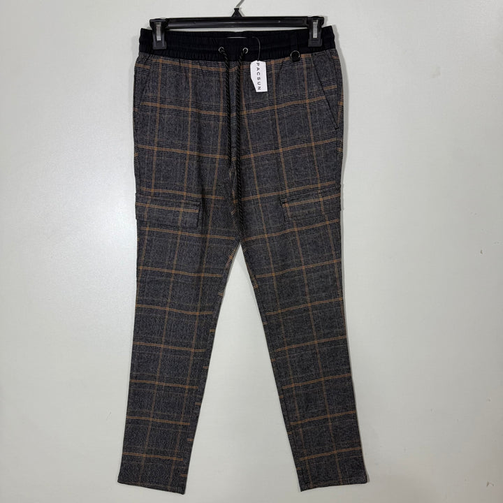 PACSUN CARGO CHECKERED JOGGER PANT BRAND NEW