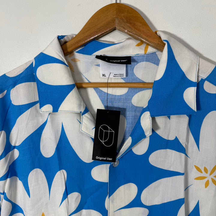 ORIGINAL USE SAFARI COLLAR HALF SLEEVES HAWAI SHIRT