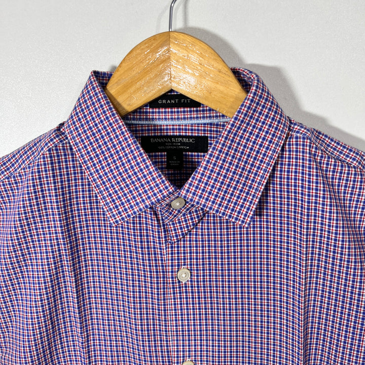 BANANA REPUBLIC CHECKERED SHIRT