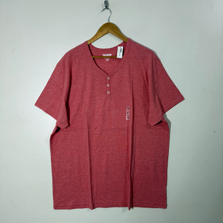 OLD NAVY 3 BUTTON V NECK COTTON TSHIRT BRAND NEW