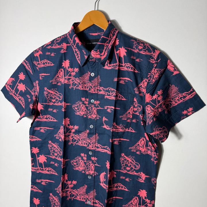 OCEAN CURRENT HALF SLEEVES COTTON SHIRT