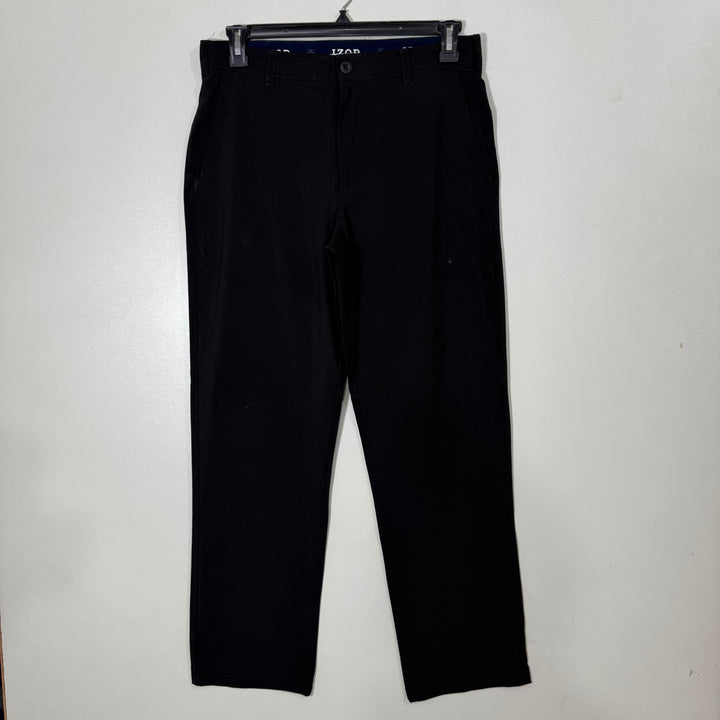 IZOD SLIM FIT PERFORMANCE PANT WITH STRETCH BLACK COLOUR