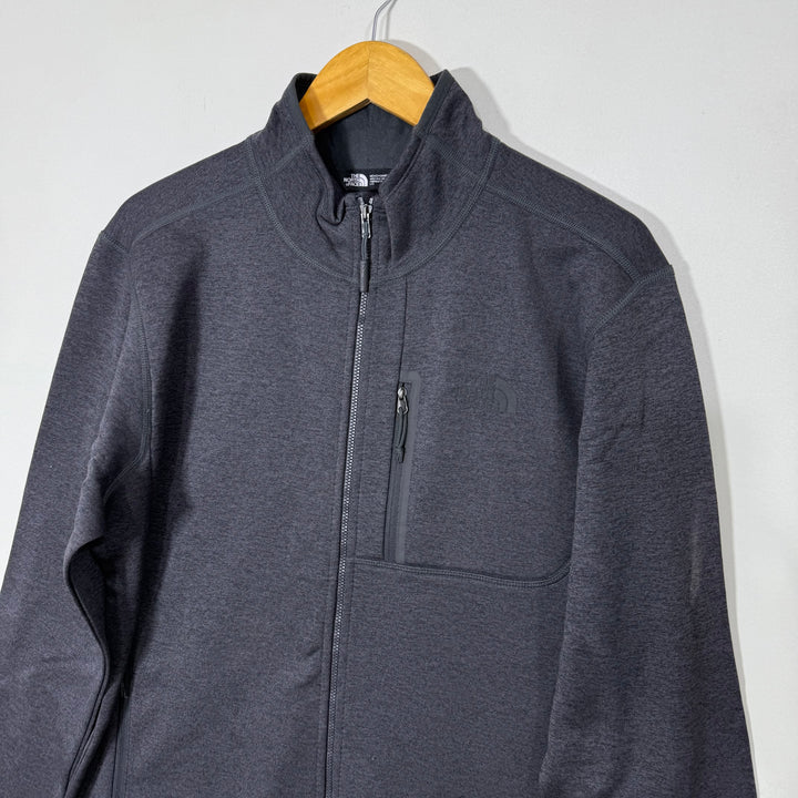 THE NORTH FACE FULL ZIP FLEECE JACKET GREY COLOUR
