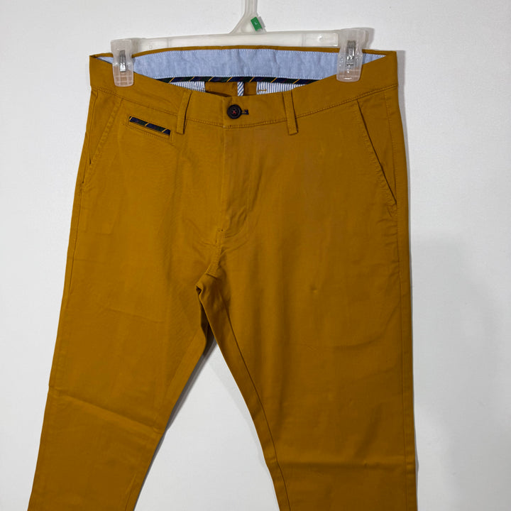 EL GANSO SLIM FIT COTTON CHINO PANT BRAND NEW