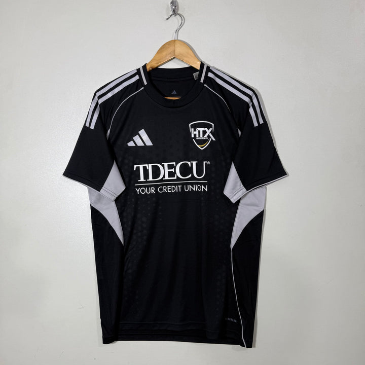 ADIDAS AEROREADY FOOTBALL SPORT TSHIRT BLACK COLOUR