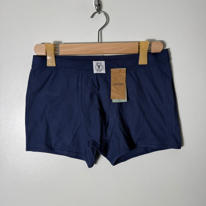 JOCKEY COTTON BOXER BRAND NEW BLUE COLOUR