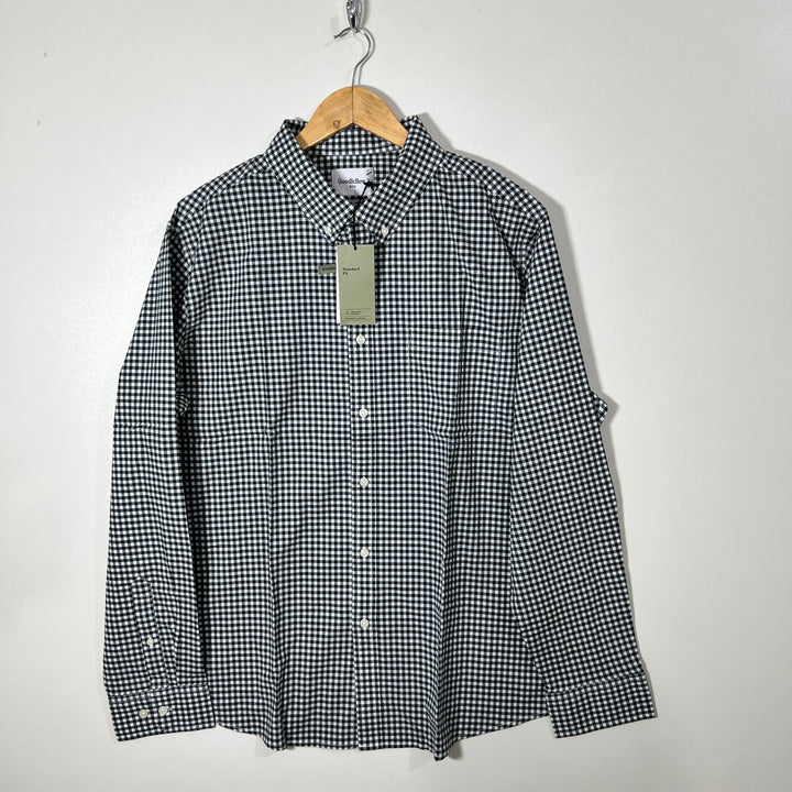 GOOD FELLOW &CO BUTTON DOWN CHECKERED SHIRT BRAND NEW