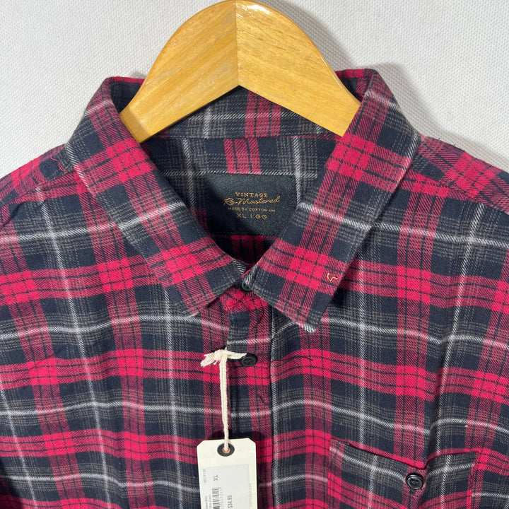 VINTAGE RE MASTERED FLANNEL SHIRT BRAND NEW