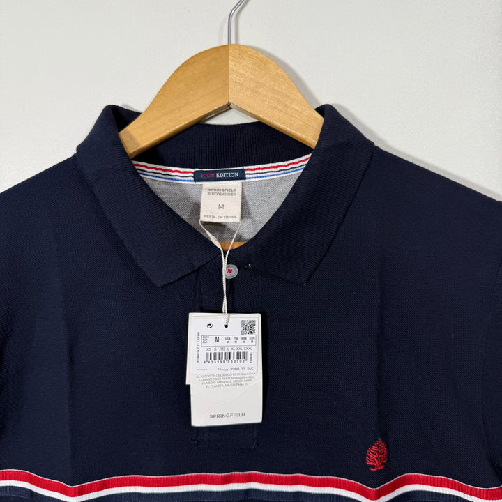 SPRINGFEILD COTTON POLO TSHIRT BRAND NEW BLUE COLOUR