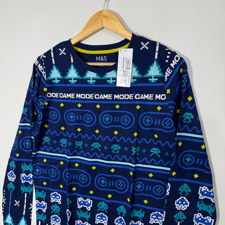 MARKS & SPENCER LONG SLEEVES COTTON TSHIRT