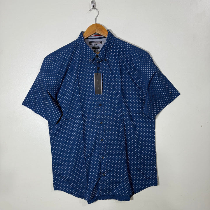 TOMMY HILFIGER NEW YORK FIT BUTTON DOWN CASUAL COTTON SHIRT BRAND NEW