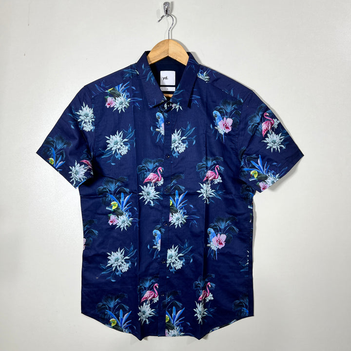 YD HALF SLEEVES COTTON SHIRT