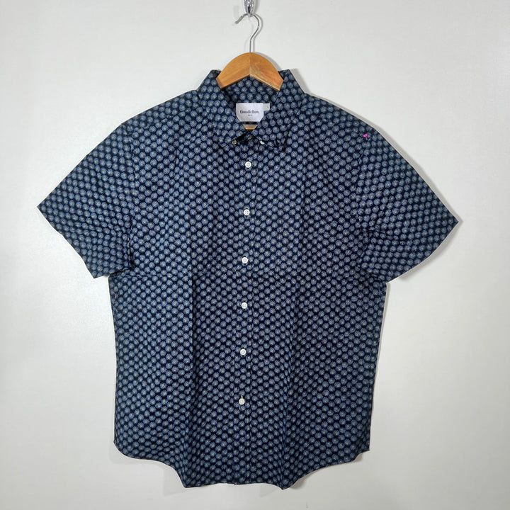 GOOD FELLOW &CO BUTTON DOWN HALF SLEEVES SHIRT