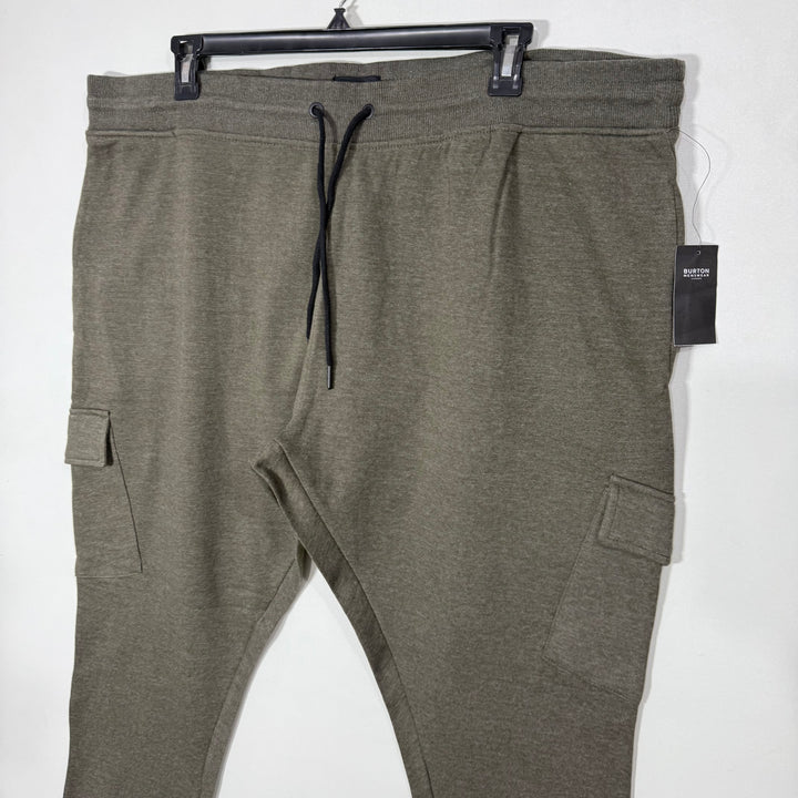 BURTON MENSWEAR FLEECE TROUSER BRAND NEW GREEN COLOUR