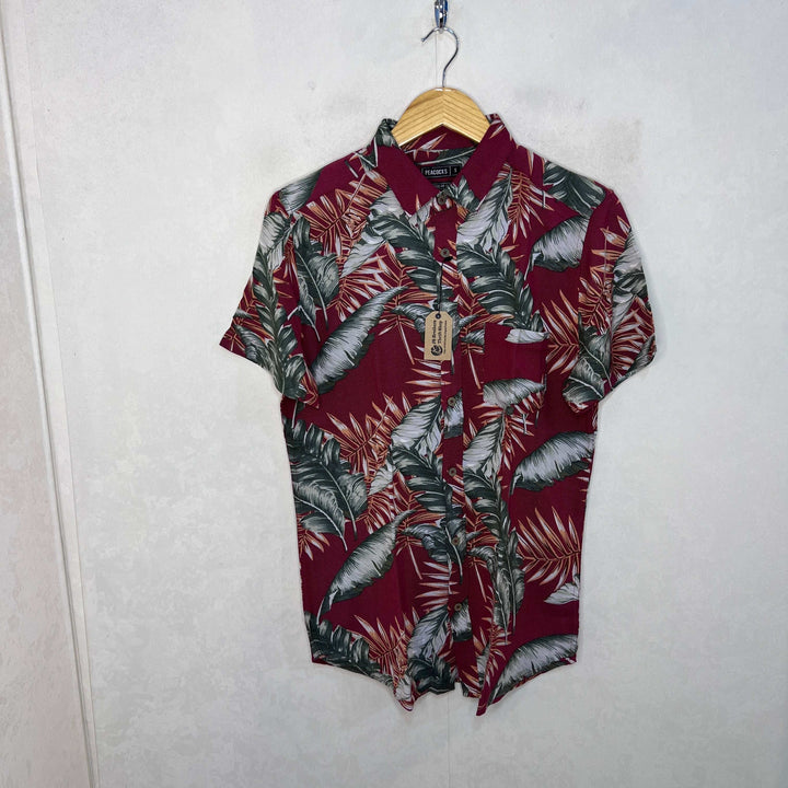 PEACOCKS HALF SLEEVES HAWAI SHIRT - JS BROTHERS 