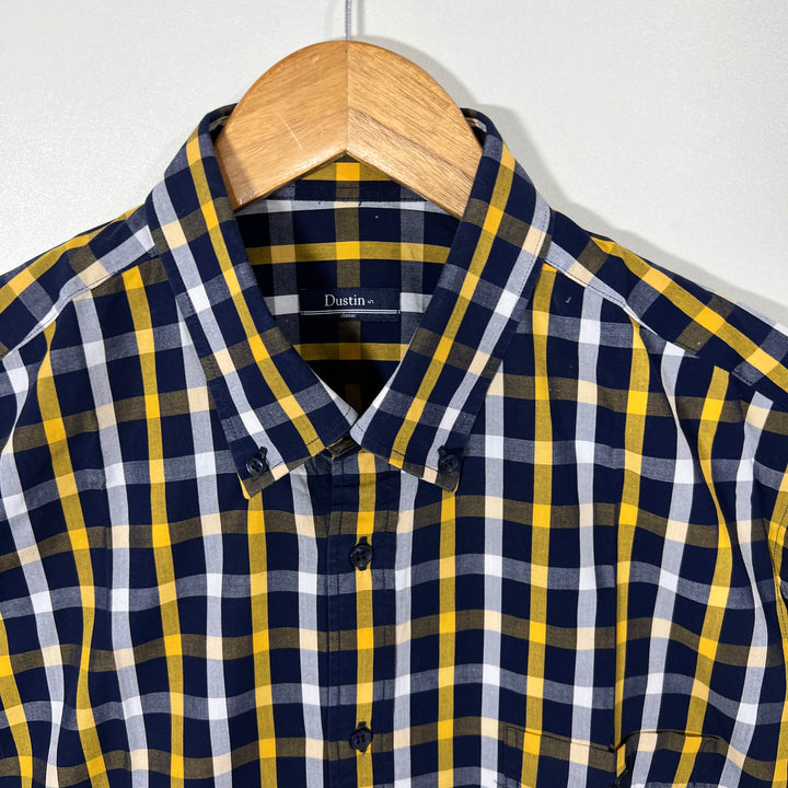 DUSTIN BUTTON DOWN CHECKERED SHIRT