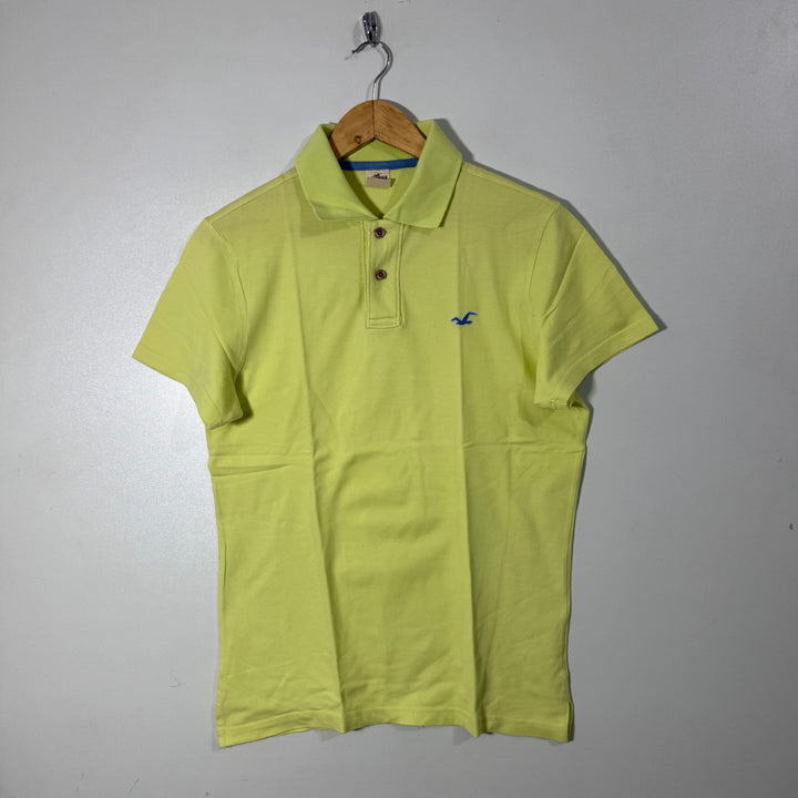 HOLLISTER COTTON POLO TSHIRT