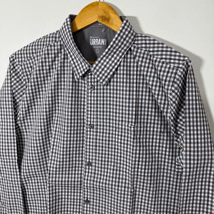 CHEF URBAN CHECKERED COTTON SHIRT BRAND NEW