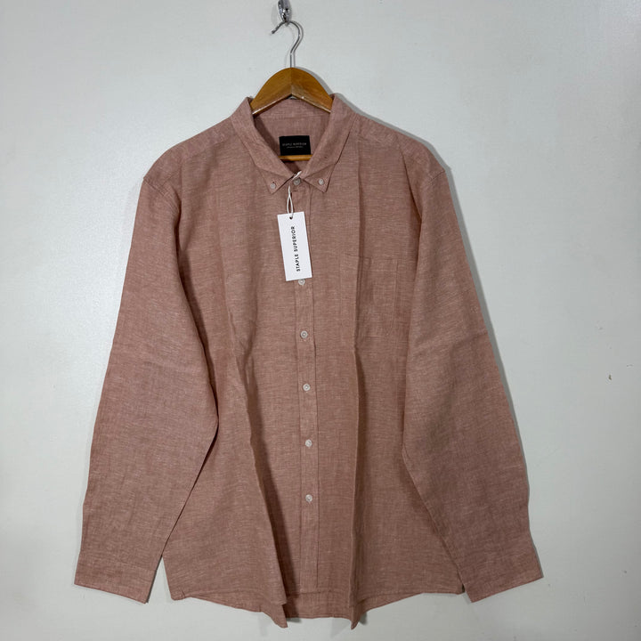 STAPLE SUPERIOR LINEN COTTON SHIRT BRAND NEW
