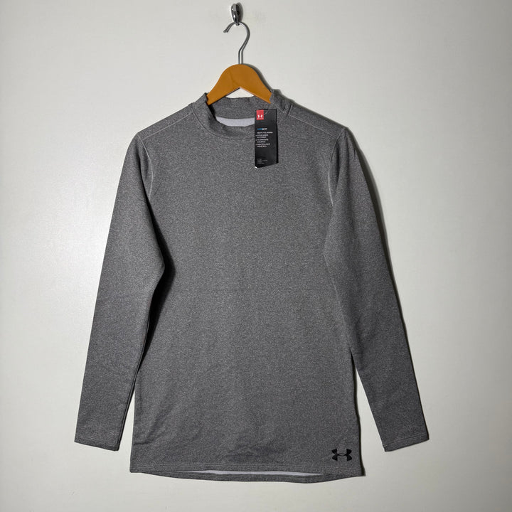 UNDER ARMOUR COLDGEAR FITTED LONG SLEEVES SPORT TSHIRT BRAND NEW INNER FLEECE