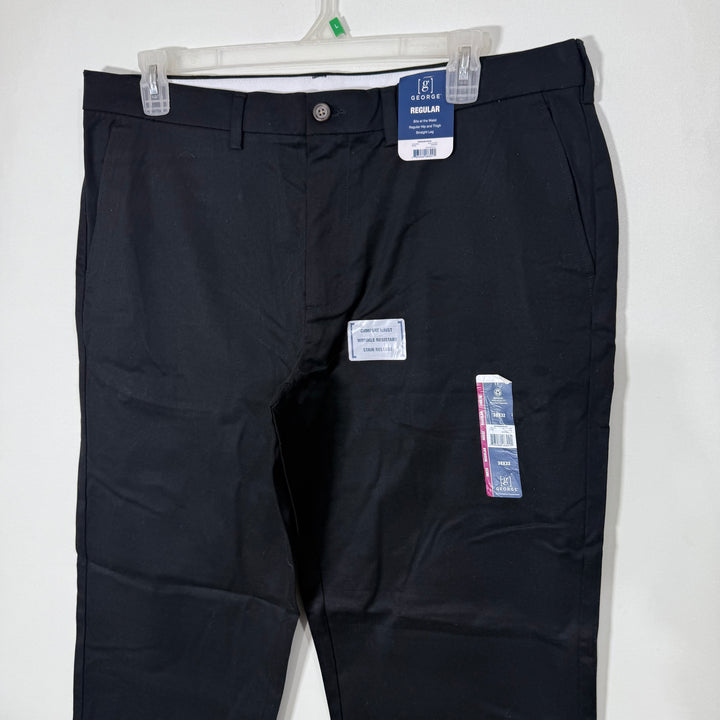 GEORGE STRAIGHT FIT DENIM PANT BRAND NEW WITHOUT STRETCH BLACK COLOUR