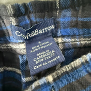 CROFT & BARROW FLANNEL COTTON CHECKERED LOUNGEWEAR TROUSER BRAND NEW