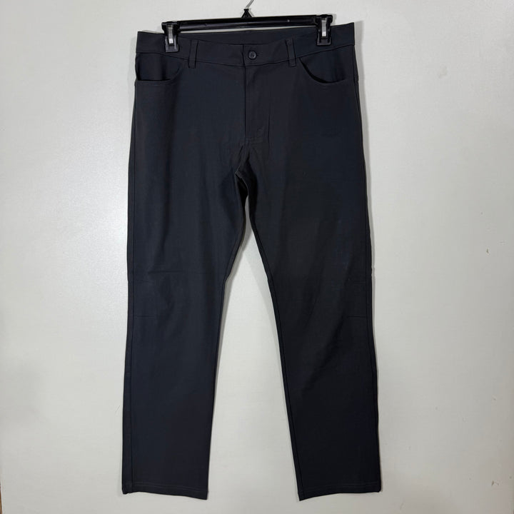 OLD NAVY ACTIVE GO DRY SLIM FIT DRESS PANT WITH STRETCH GREY COLOUR