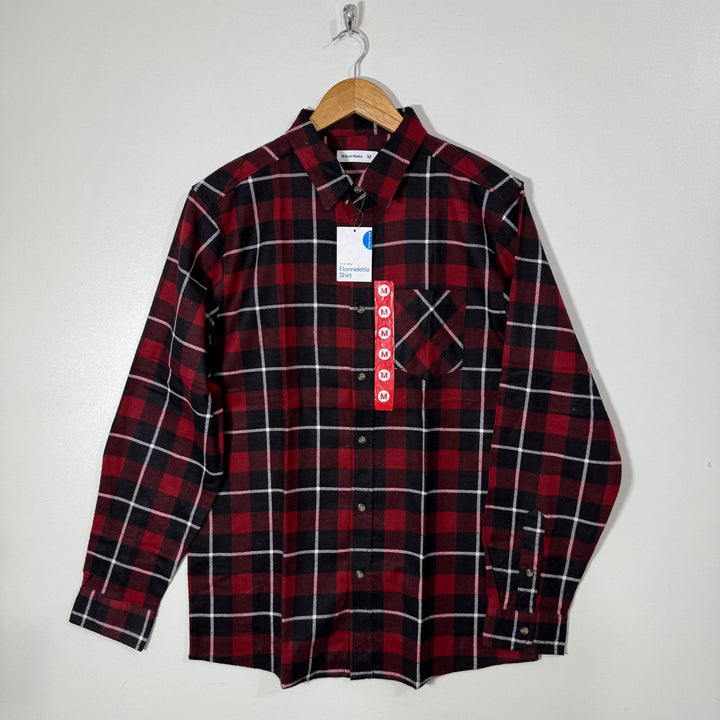BRILLIANT BASIC SUPERSOFT FLANNEL COTTON SHIRT BRAND NEW