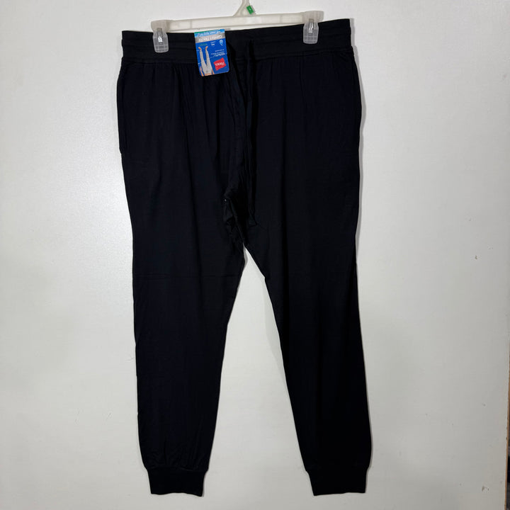 HANES COTTON JARSEY TROUSER BRAND NEW BLACK COLOUR