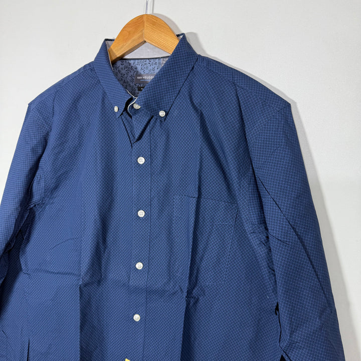 VAN HEUSEN BUTTON DOWN SLIM FIT CASUAL COTTON SHIRT