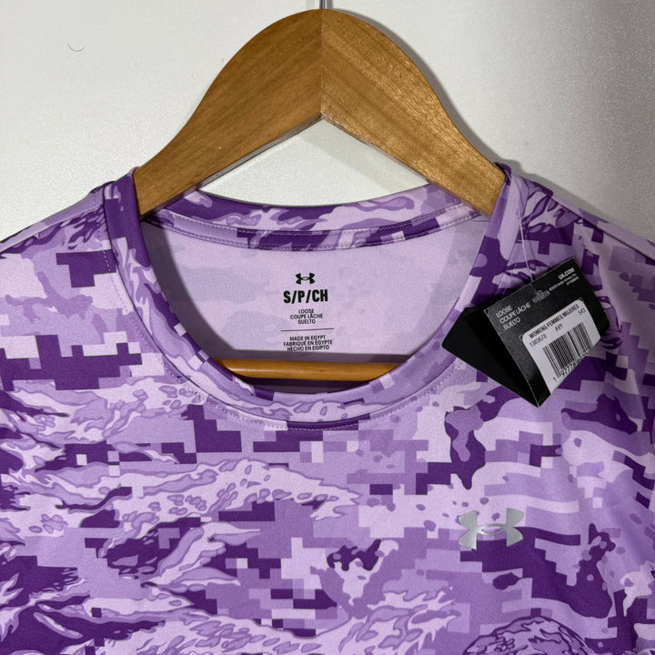 UNDER ARMOUR WOMEN PRINTED SPORT TSHIRT BRAND NEW