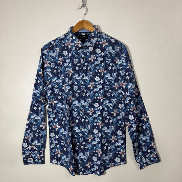 BLAQ SLIM FIT PRINTED SHIRT