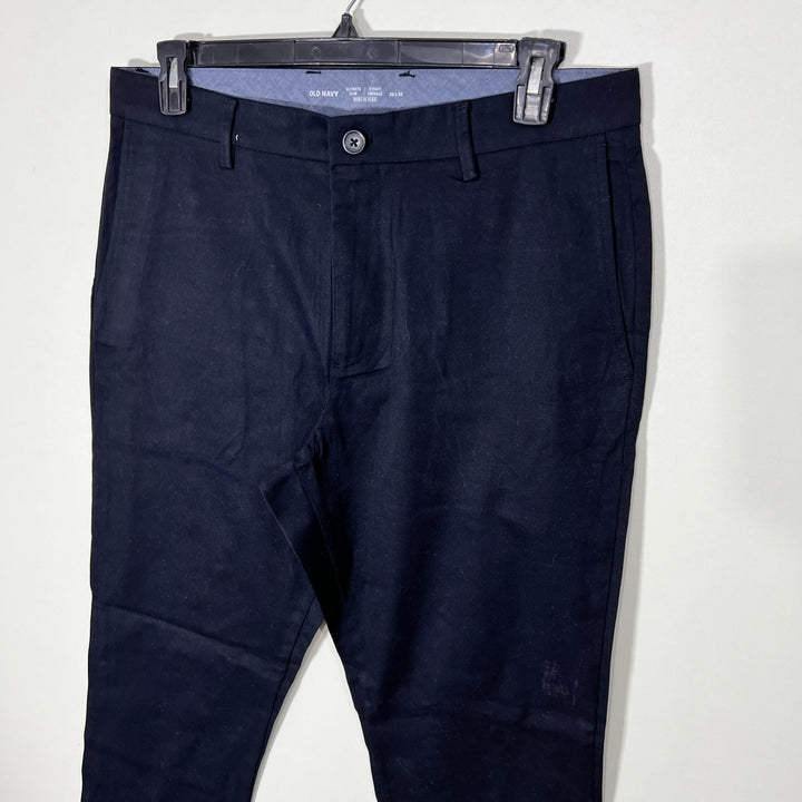OLD NAVY ULTIMATE SLIM BUILT IN FLEX COTTON CHINO PANT WITH STRETCH